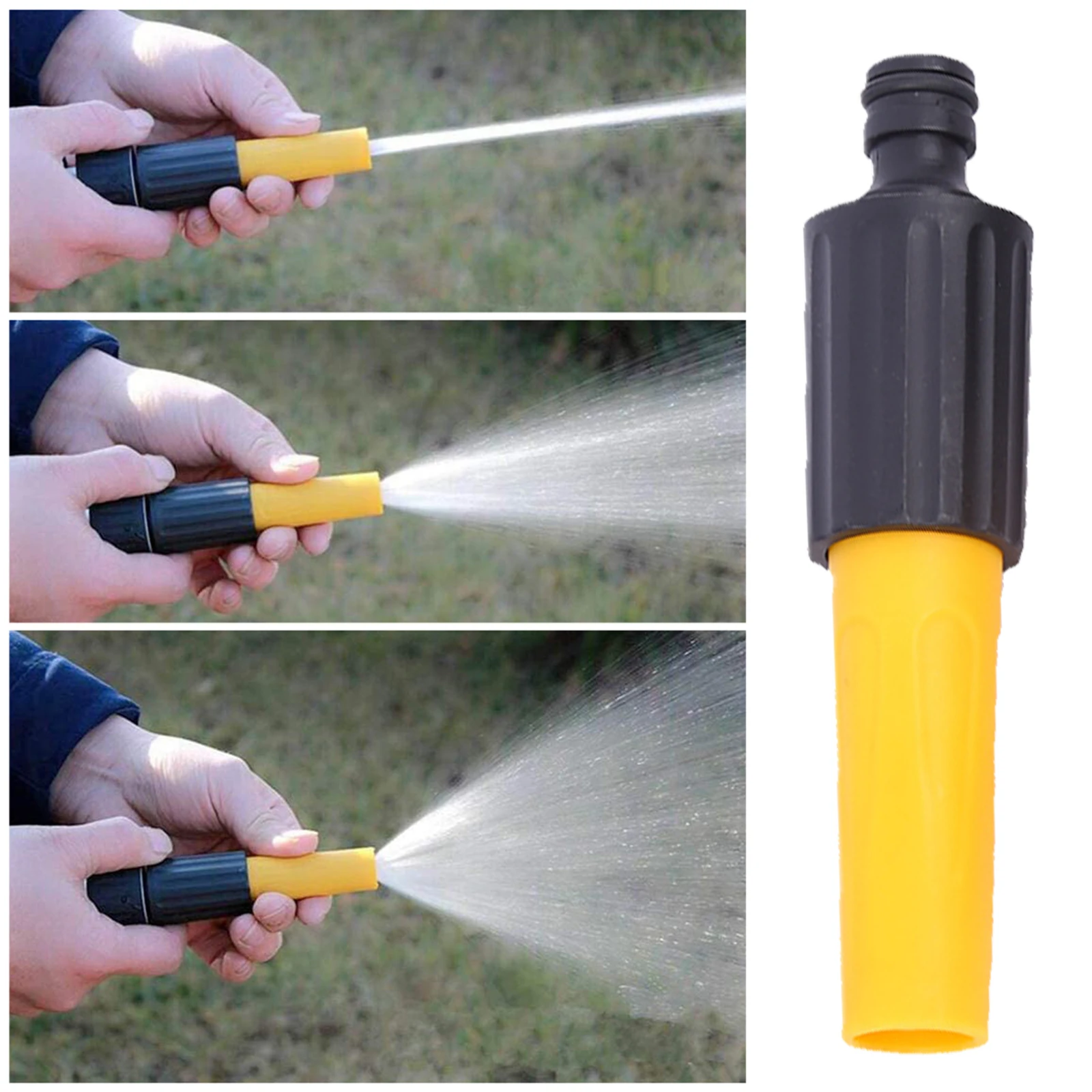 

2PCS Garden Hose Nozzles Garden Water Spray Gun High Pressure Plastic Rotate Nozzle For Watering Plants Car Washing Shower Pet
