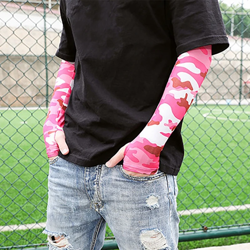 

Outdoor Basketball Cycling Fitness Sportswear Accessories Elbow Support Pad Printing Sunshade Arm Cover