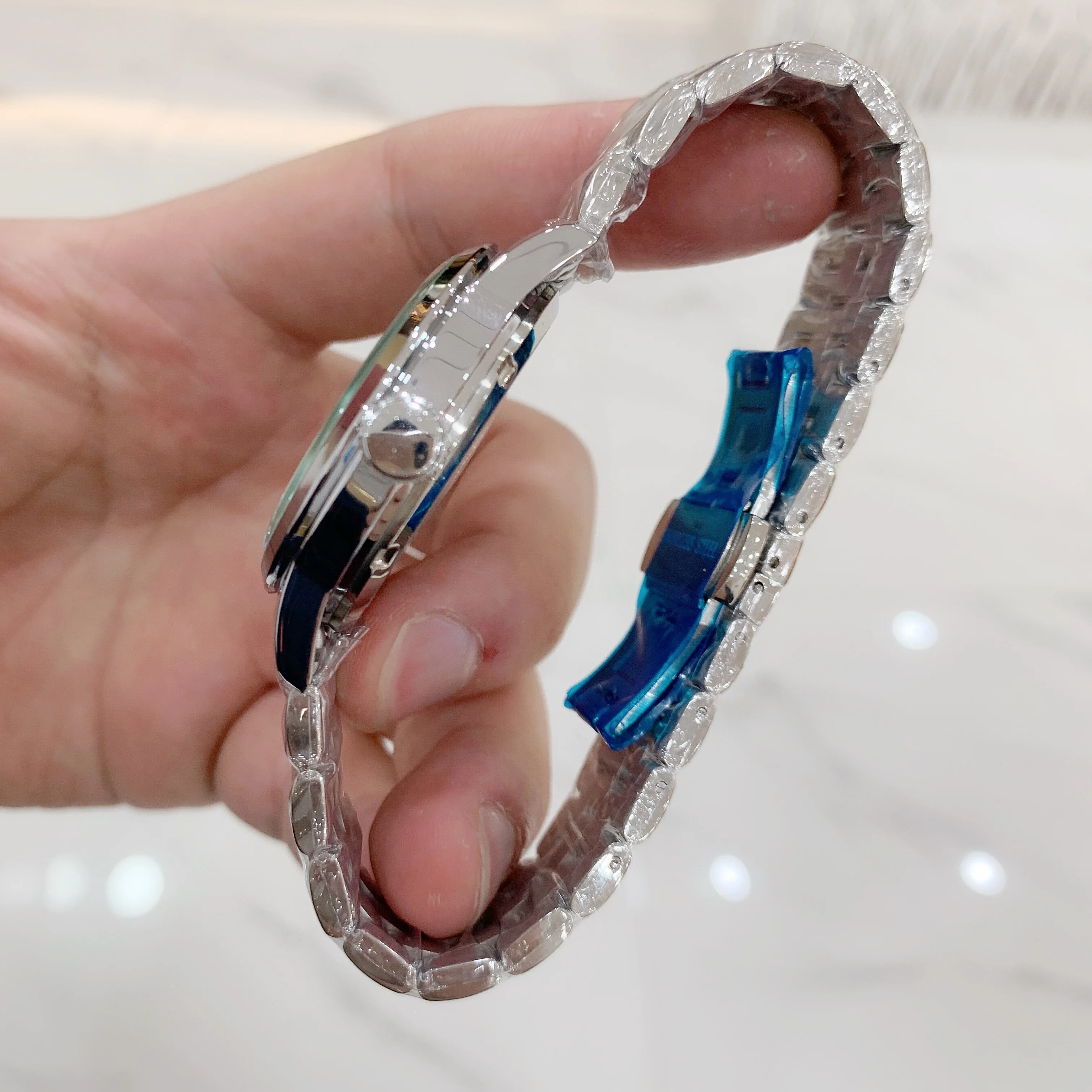 Часы мужские кварцевые из чистой стали водонепроницаемые с датой | Наручные часы