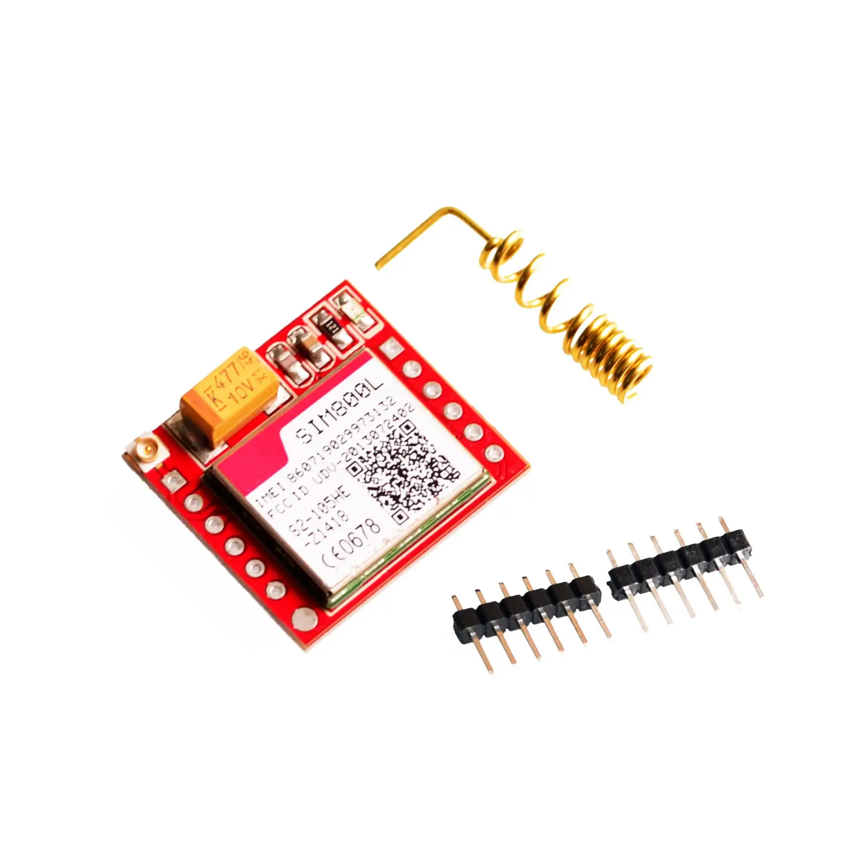 Smallest SIM800L GPRS GSM Module Micro SIM Card Core BOard Quad-band TTL Serial Port for arduino | Integrated Circuits