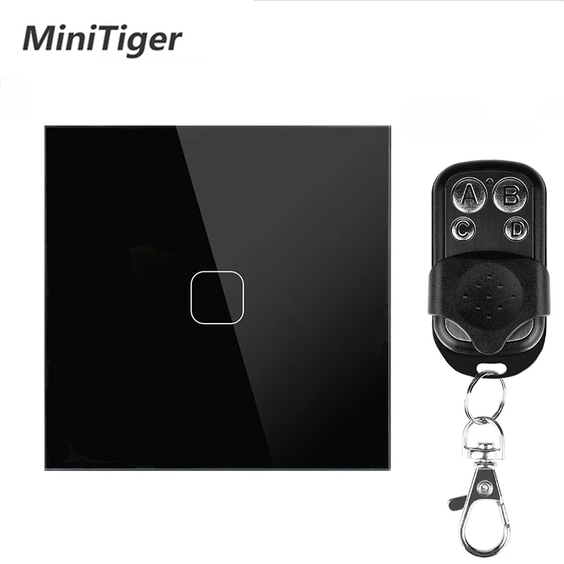 Сенсорный переключатель стандарт ЕС/Великобритании 1 пост канал настенный