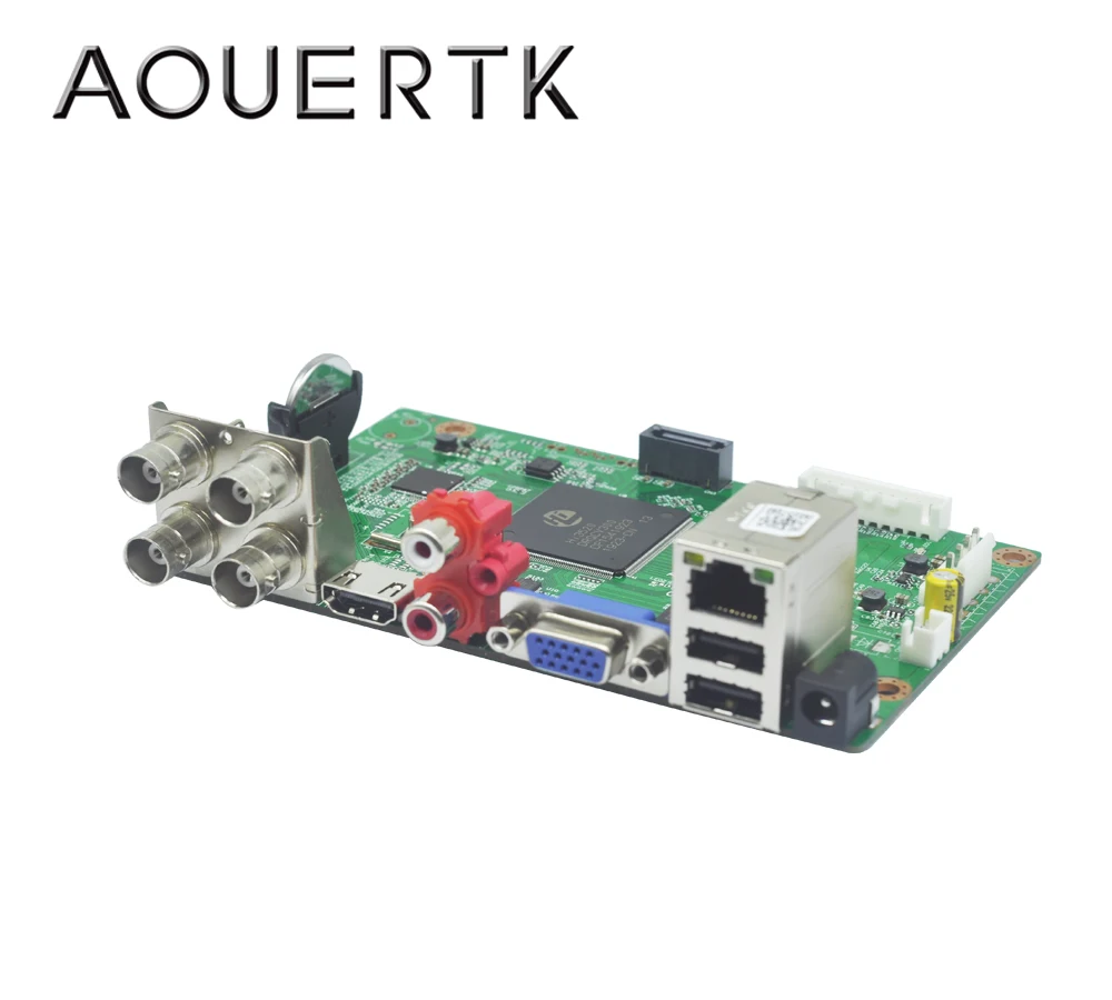 AOUERTK 1080 P/1080N/5MP 5in1AHD CVI TVI CVBS 4CH CCTV DVR Плата Поддержка обнаружения движения и 5 Режим записи