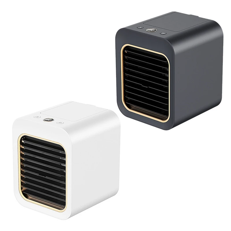 Air Cooler Quiet Three-Stage Wind Speed Adjustable Humidification Spray Cooling Fan For Desktop Or Room | Бытовая техника