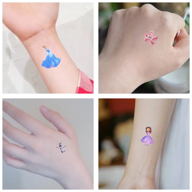 Оригинальные стикеры Disney игрушка Холодное сердце София Диснеевские принцессы