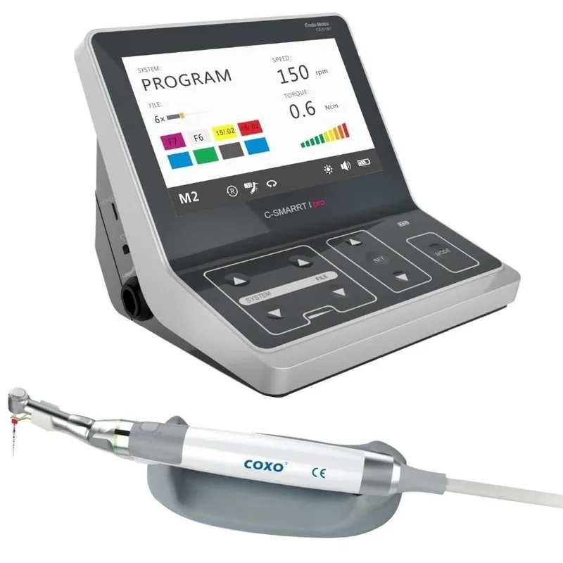 

Dental Reciprocating LED Endo Motor C-Smart I Pro/Root Canal Endodontic Machine COXO Plus Files New