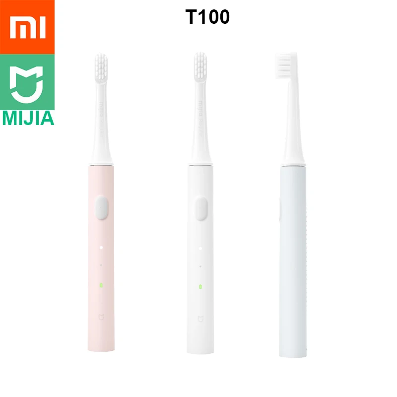 Оригинальная умная электрическая зубная щетка Xiaomi Mijia T100 Mi 46 г 2 скорости звуковая