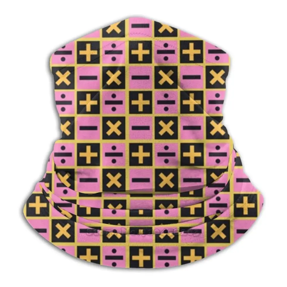 

Trish Una Pattern Scarf Bandana Neck Warmer Headband Cycling Mask Jojos Bizzare Adventure Jojokes Yoshikage Kira Kira Josuke
