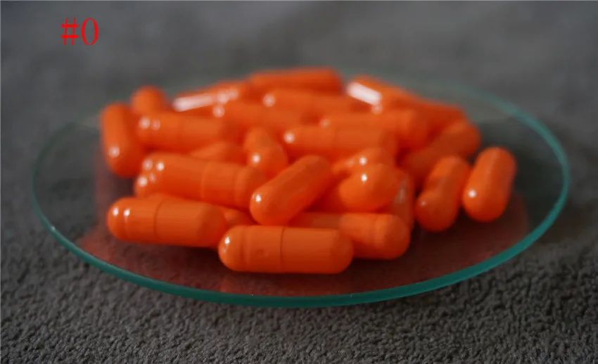 

0# 1000pcs 0 Size High Quality Hard Gelatin Empty Capsules, DIY Hollow Gelatin Capsules ,Refillable Joined or Separated Capsules