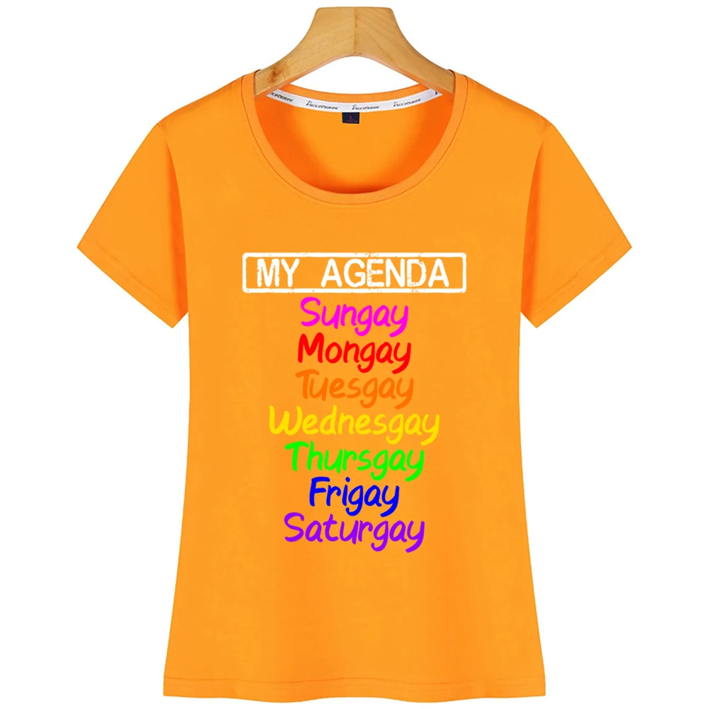 Женские топы футболка ЛГБТ для геев лесбиянок Прайд поддержка толерантность Vogue