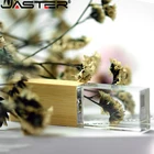 JASTER Cristallo di Memoria флеш-диск Usb 2,0 con il Contenitore di Regalo 4gb8gb16gb32гб 64 Гб 128 ГБ (более 10 бесплатных логотипов)