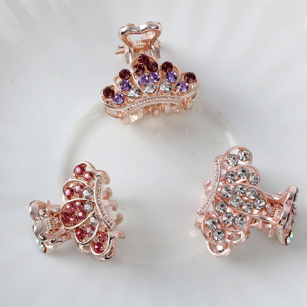 Лидер продаж 1 шт. тонкие волосы коготь 5 Цвета доступны сплав искусственный