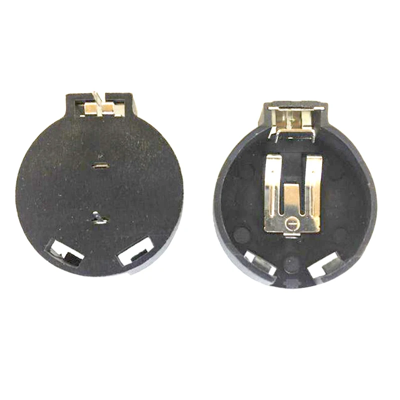 10 шт./лот CR2450 2450 батарейный отсек черный держатель для монет|Часовые батарейки| |