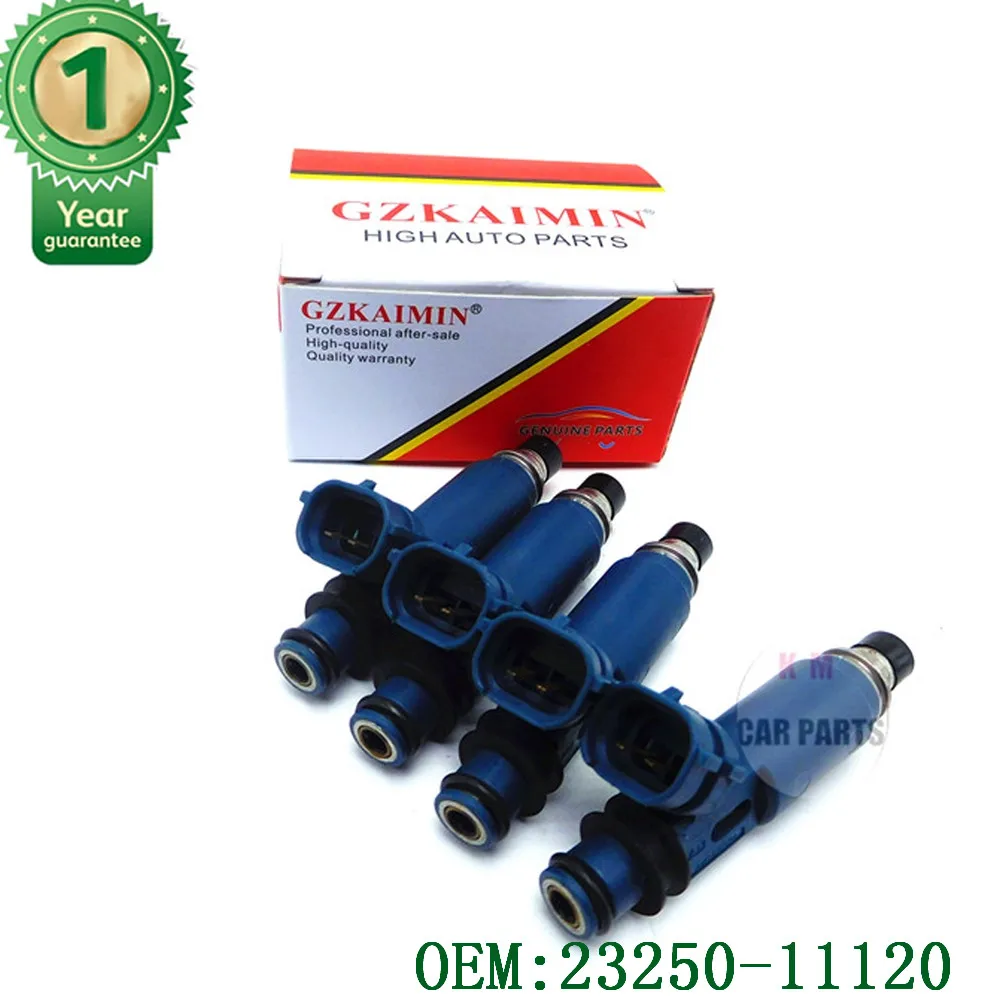 4-кратный инжектор топлива 23250-11120 23209-11120 топливный для Toyota Starlet EP91 Corolla EE102 Tercel EL51 4EFE