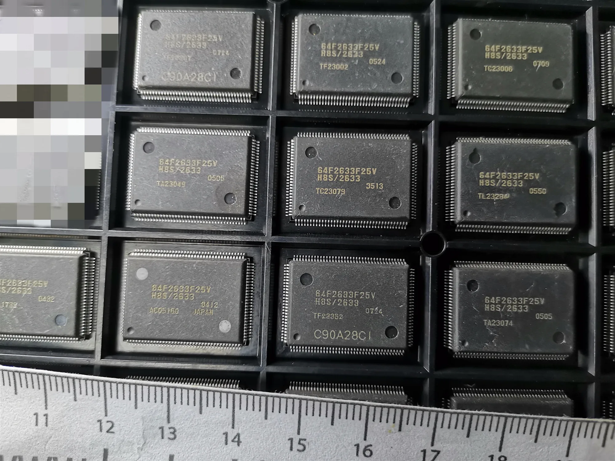 2 шт. HD64F2633F25V H8S/2633 64F2633F25 64F2633F25V MCU 16-битный H8S CISC 256KB Flash 3 В/5 В 1 4-контактный PQFP |