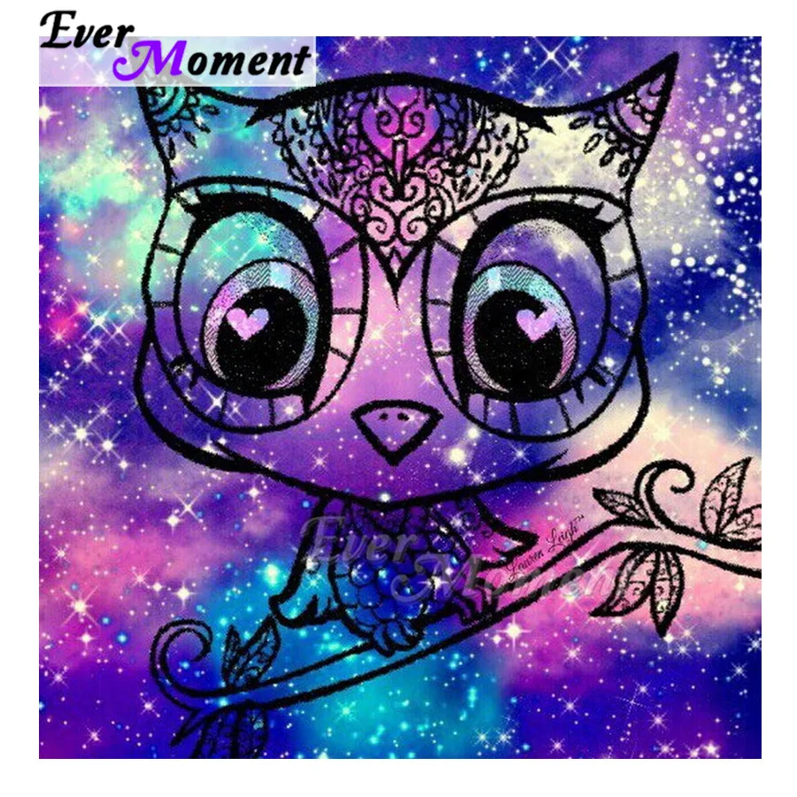 Алмазная живопись с большим котом на ветке картина стразы полноразмерная