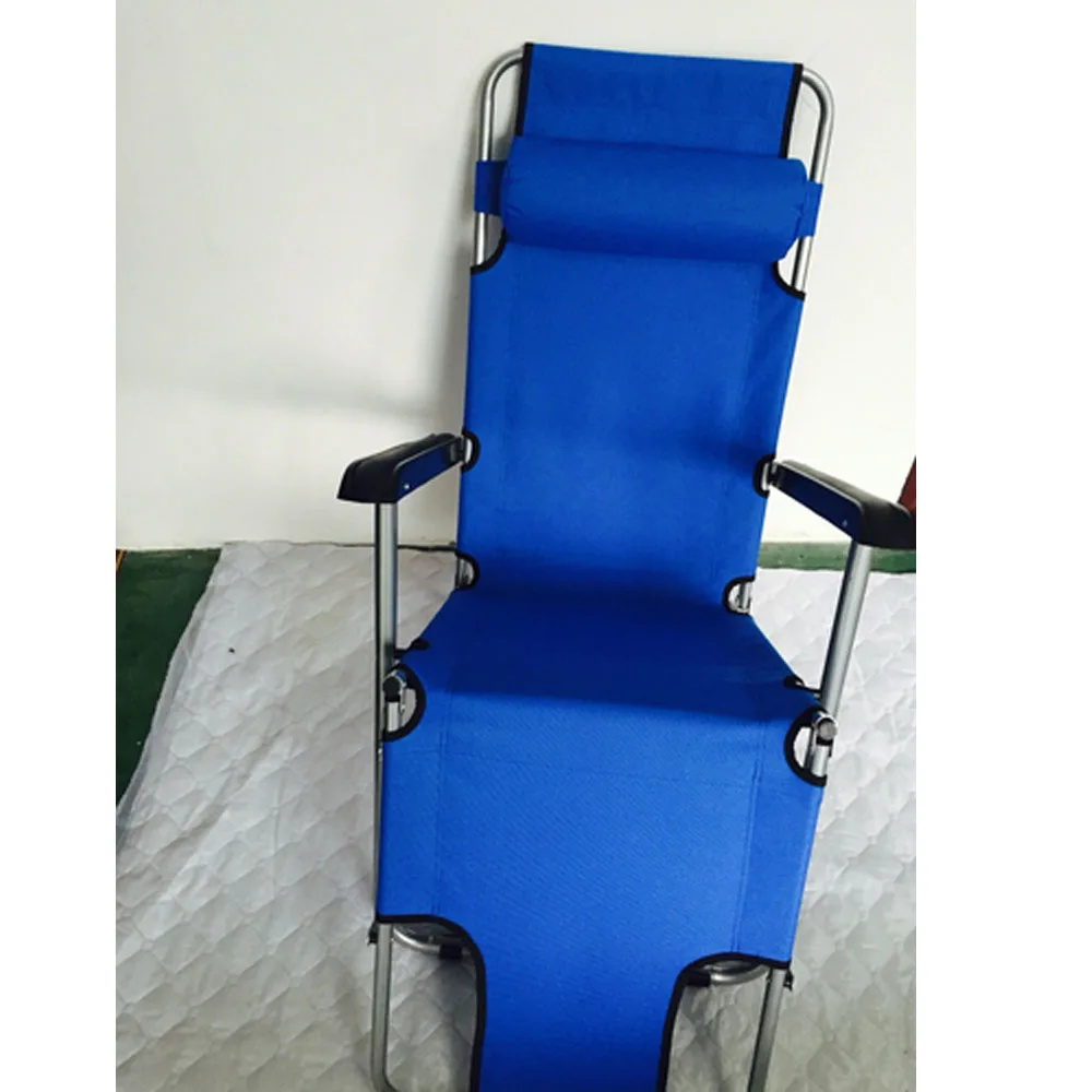 

RHC-202 Portable Dual Purposes Extendable Folding Reclining Chair Blue LAD-sale