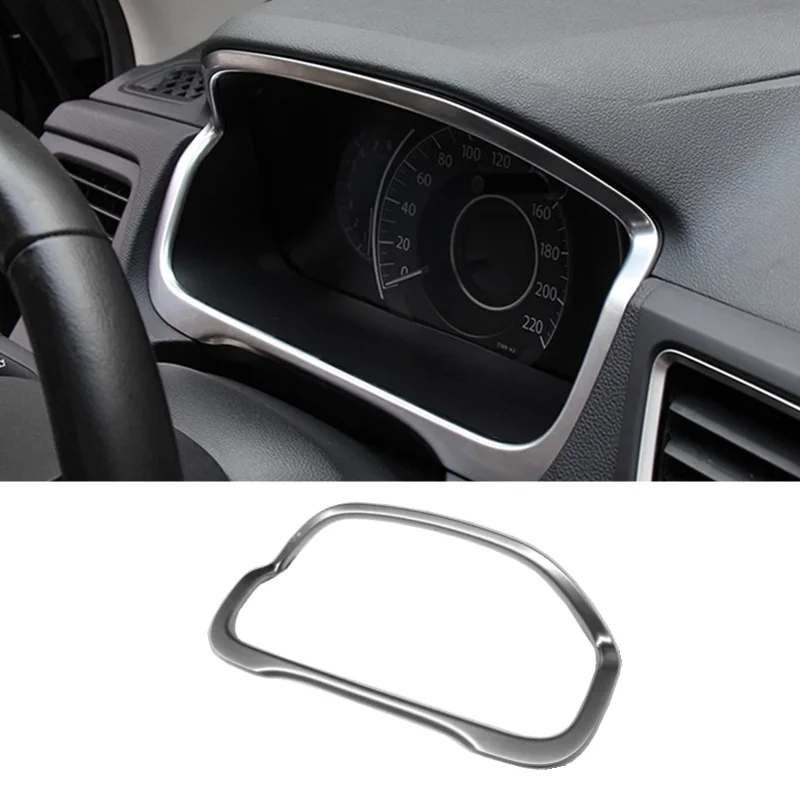

For Honda CRV CR-V 2012 2013 2014 2015 2016 ABS Matte Car Front Dashboard Frame Panel Sticker Cover Trim styling Accessories