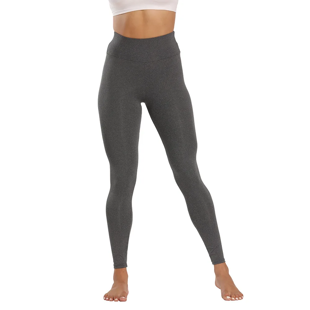 

Spot Amazon Solid Color Hip Lifting High Waist Peach Hip Sweat Absorption Fitness Yoga Sports Hip Yoga Pants