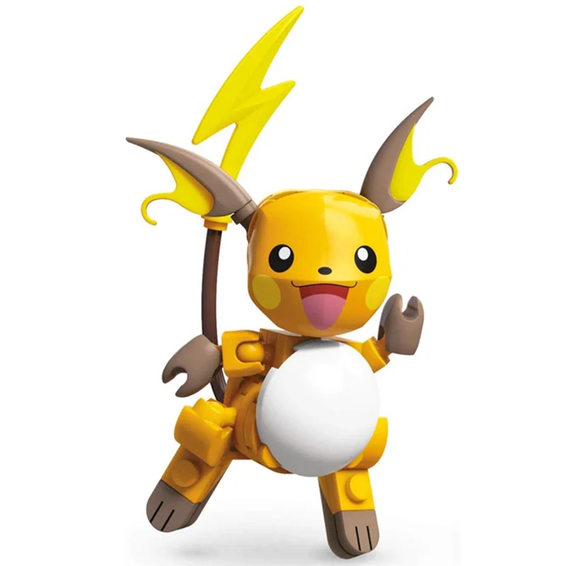 Мега конструкс подлинный Покемон райчу конструктор модели наборы Кирпичи