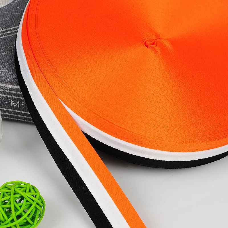 50 ярдов разноцветная полосатая лента для триппинга саржевая аксессуары текстиля