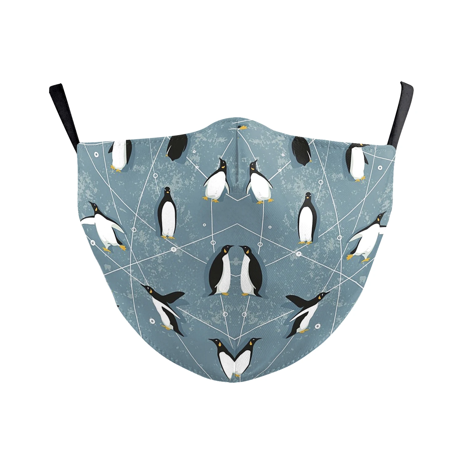 

Cartoon Anime Reusable Mouth Masks Fashion Adjustable Reusable Face Mask With Filter Outdoor Adult Kids Masks Washable