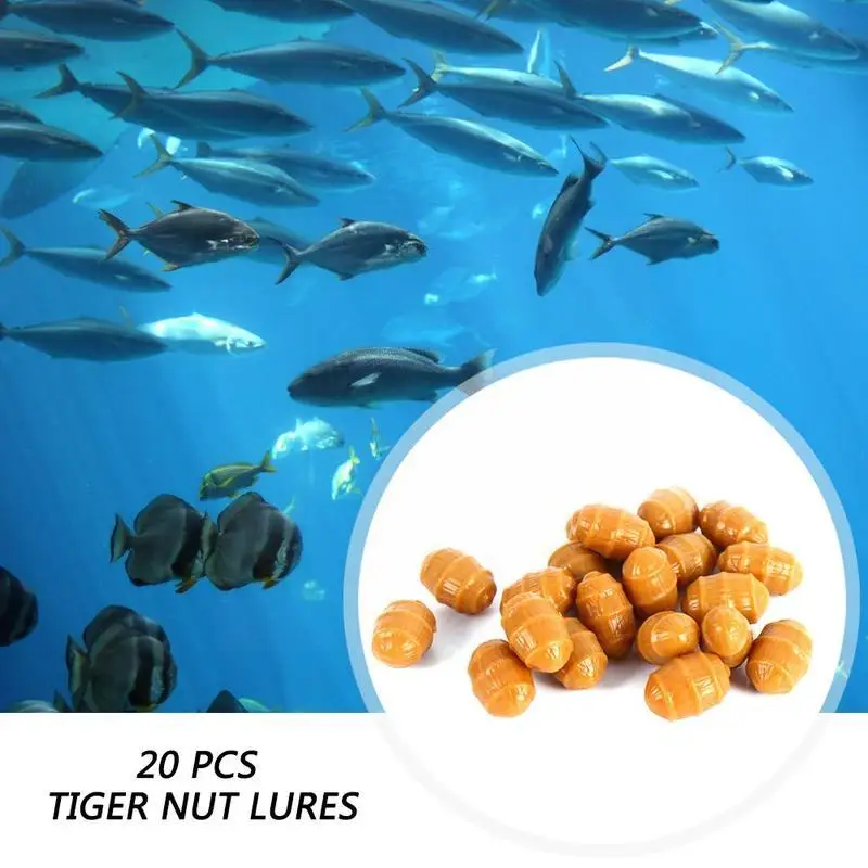 

20pcs/lot Carp Fishing Soft Floating lures Artificial Fishing Terminal Tools Pellets Baits Of Baits Tackle Sets Nut Baits