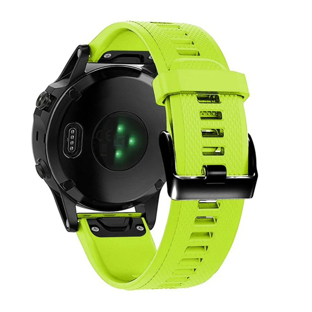 Силиконовый ремешок для часов Garmin Fenix 5/5 Plus сменные Смарт часы с ремешком на
