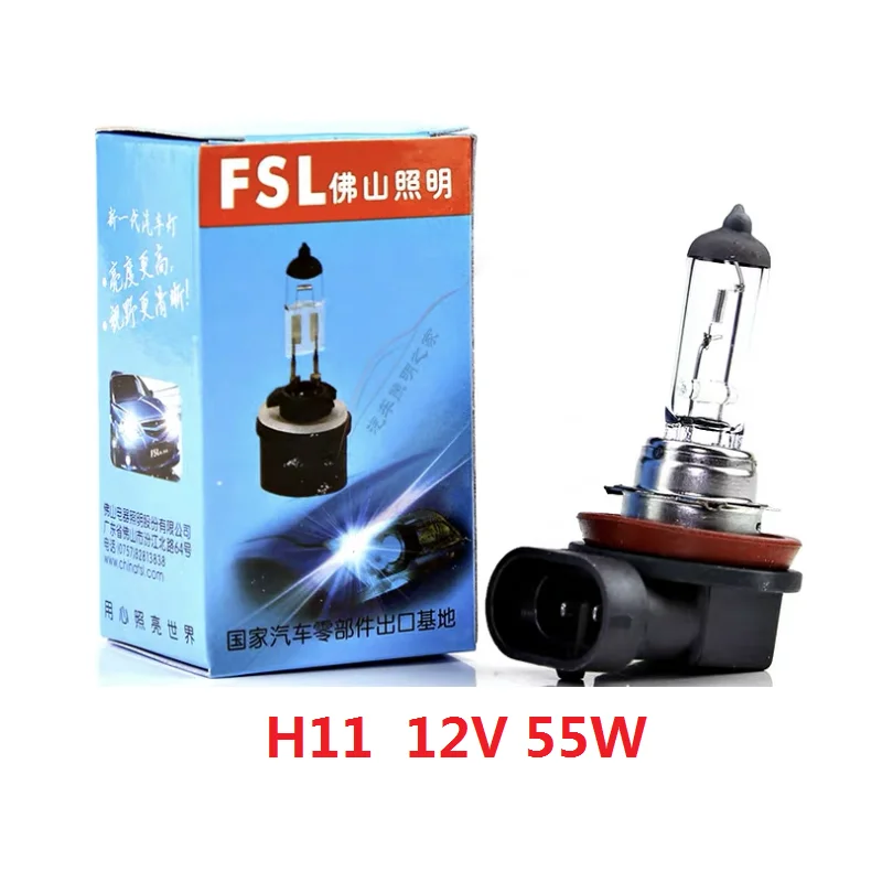 12V 24V Car Light Motercycle Halogen Bulb Voiture H1 H3 H4 H7 H8 H9 H11 880 881 9005 9006 12 HB3 HB4 55W 100W 90W 1PCS - купить по