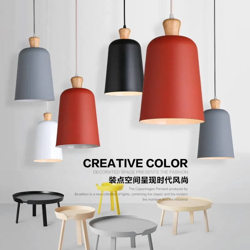 

Nordic hanglampen hanglamp e27 подвесной светильник для кухни, столовой, бара, светомузыка кухонные приспособления для столовой чехлы для Светильник спа...