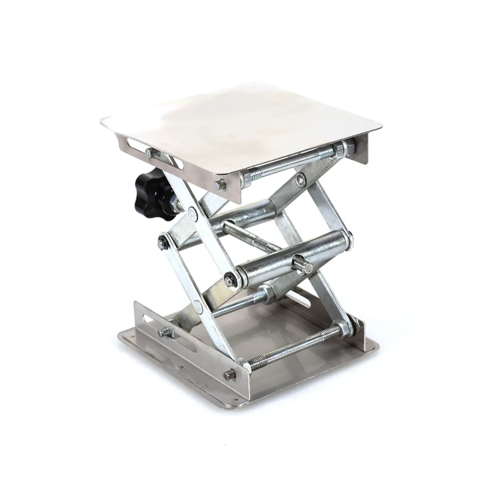 Профессиональный лабораторный домкрат подъемная платформа стойка ножничная