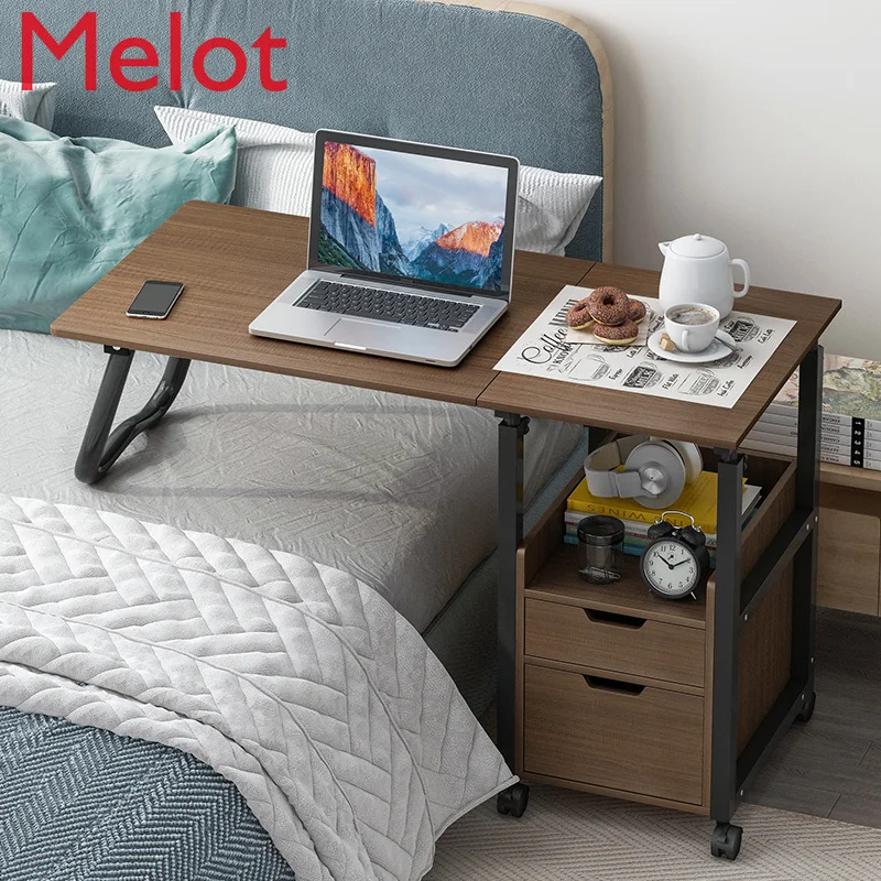 

Portable Lifting Bed Laptop Lazy Table Household Simple Bedroom Bedside Table Foldable