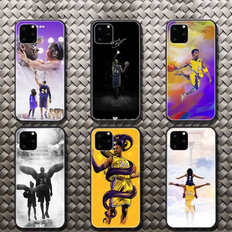 

Kobe Bryant Soft Phone Case For Iphone 6 6s 7 8 Plus XR X XS XSmax 11 12 Pro Mini Max