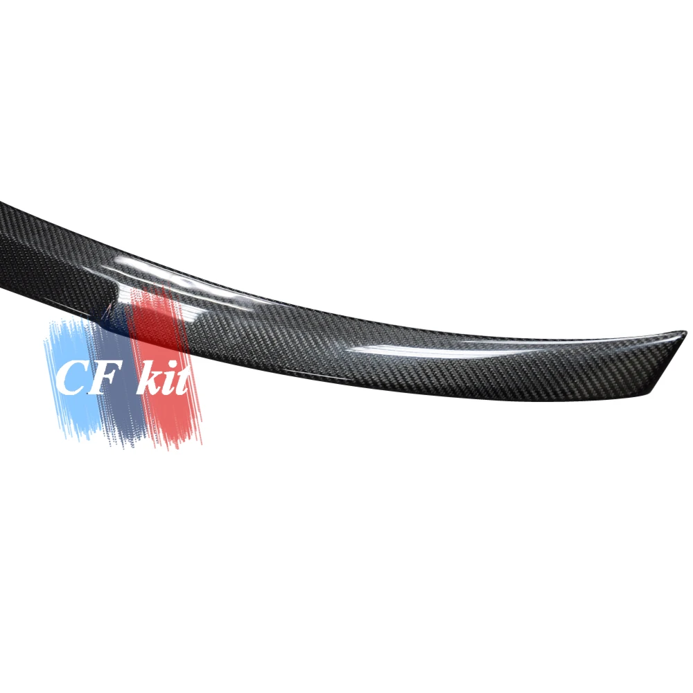 CF Kit настоящий спойлер из углеродного волокна крылья для BMW F82 M4 Coupe 2014 вверх задний