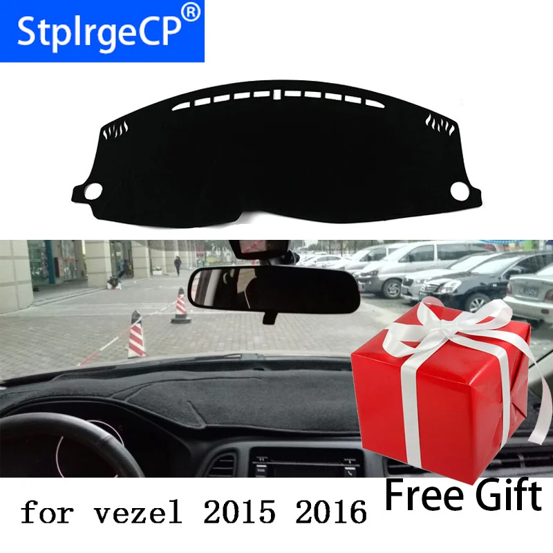 

Для honda vezel 2015 2016 2017 правосторонний и левый ручной привод приборной панели автомобиля чехлы коврик тени подушка коврик ковры аксессуары