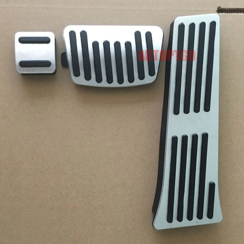 Алюминий + резиновые автомобильные подставка для ног чехол педали газа тормоза