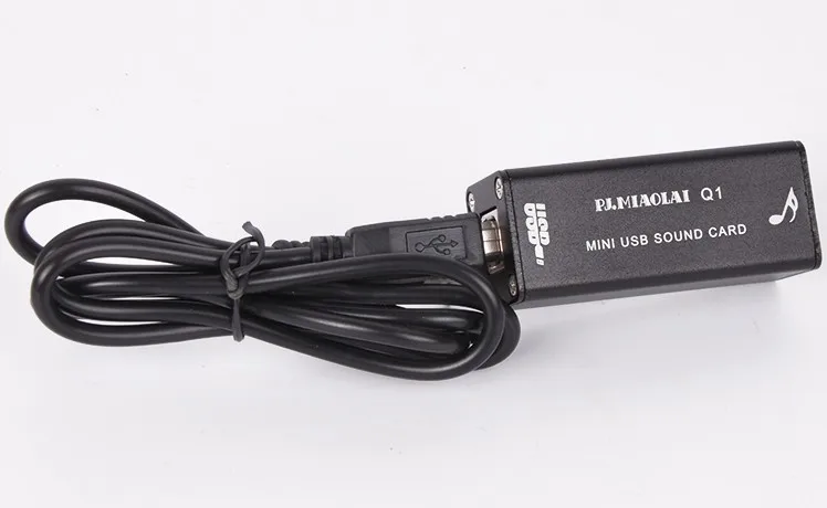 HiFi Звуковая карта компьютер USB внешний DAC аудио декодер качество звука хорошее TIANCOOLKEI Q1