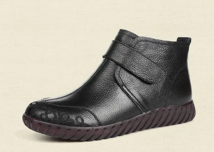 Zapatos mujer; женские зимние ботинки из натуральной кожи; женские ботильоны ручной работы на молнии в стиле ретро; сезон зима-весна; женская обувь; g934