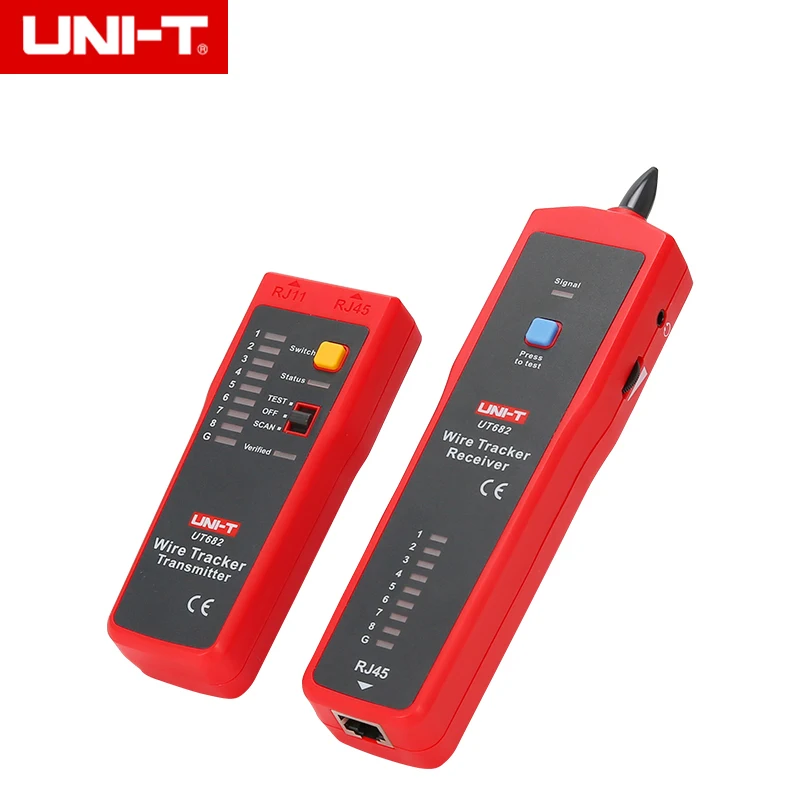UNI T UT682 проводной трекер RJ11 RJ45 телефонный сетевой кабель трекер|tracker|tracker rj45tracker cable