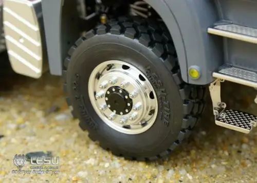 1/14 MAN LESU 8*8 гидравлический самосвал RC надевание крышки сверху включения/выключения самосвал радио окрашенные темно-оранжевый THZH0343