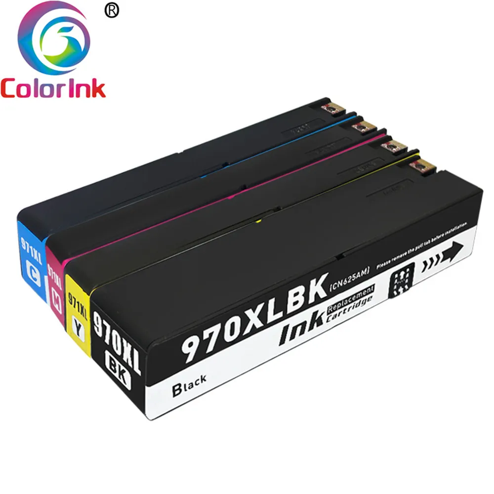 Картридж ColorInk для HP 970 971 970xl 971xl Восстановленный Officejet Pro X451dn X451dw X551dw X476dn X476dw X576dw |