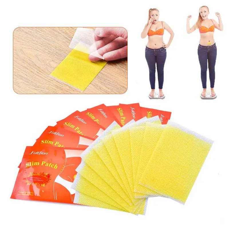 Магнитные наклейки для похудения в пупок 10 шт. товары пластыри сжигания жира