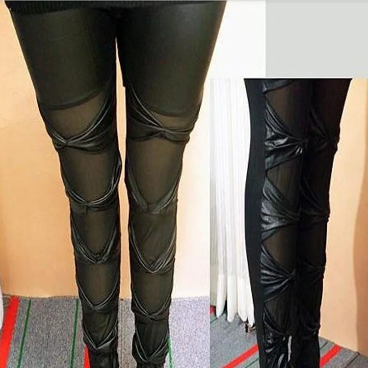 Женские Модные кружевные Комбинированные брюки 2020 модные впитывающие пот