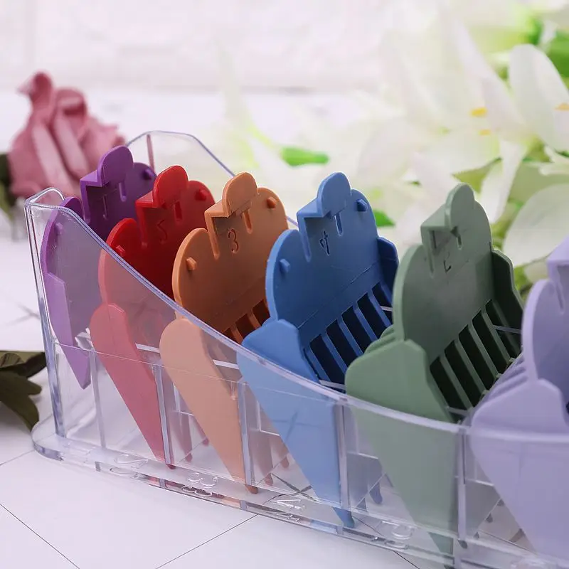 8 шт Универсальная машинка для стрижки волос предел гребень направляющая насадка