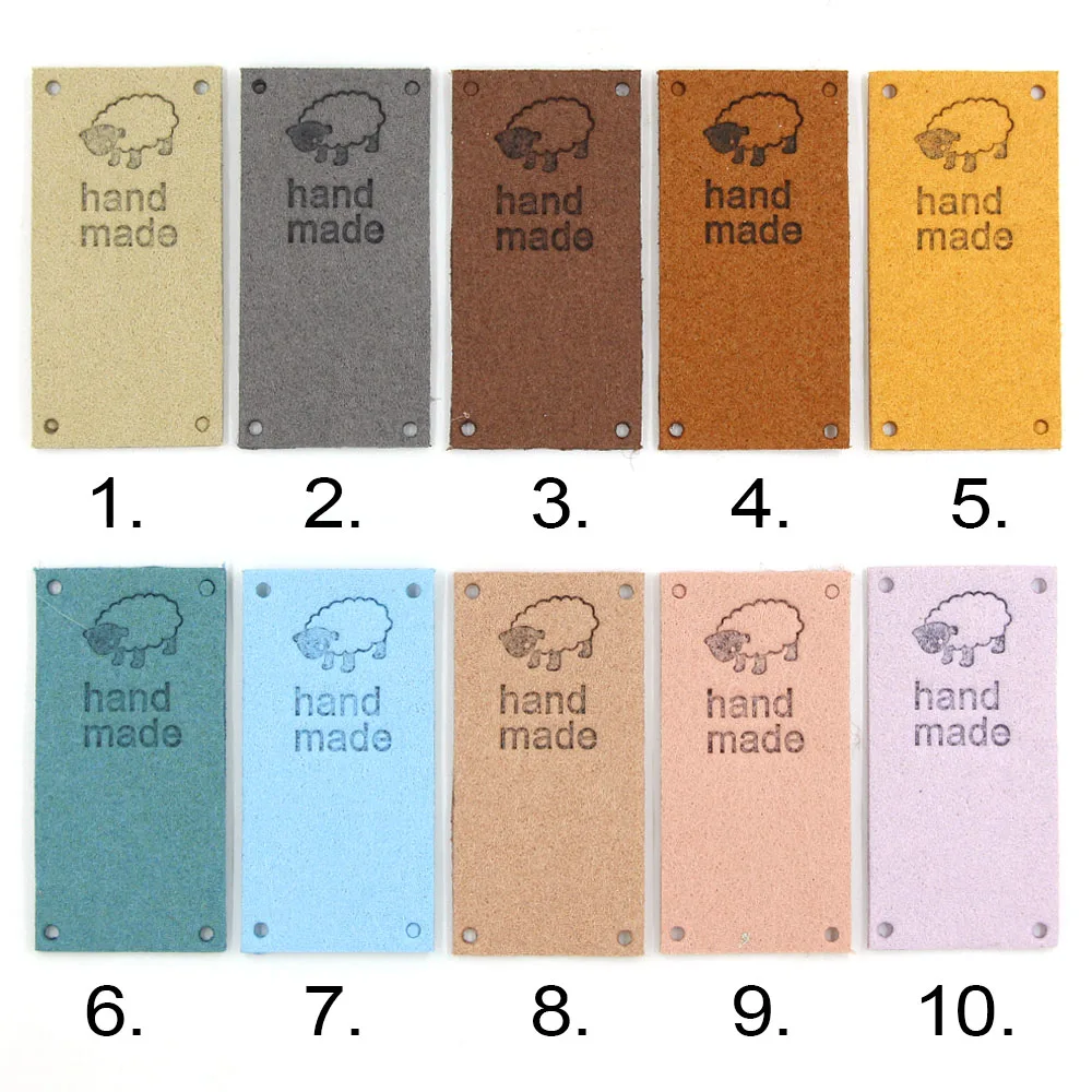 Этикетки с рисунком овечьей шерсти