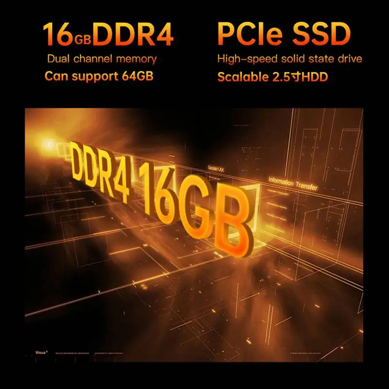 Bestellen AMD Mini PC AMD Ryzen 7 4800H 6GB/32GB DDR4 RAM 512GB/1TB M.2 NVME SSD ROM Spiel Computer Desktop Mini PC Octa Core 2,9 GHz-4,2 GHz