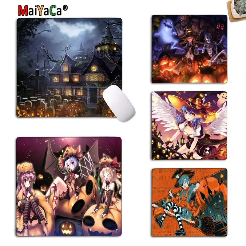 

MaiYaCa New Design Anime New Year Happy Halloween mouse pad gamer play mats Top Selling Wholesale Gaming Pad mouse