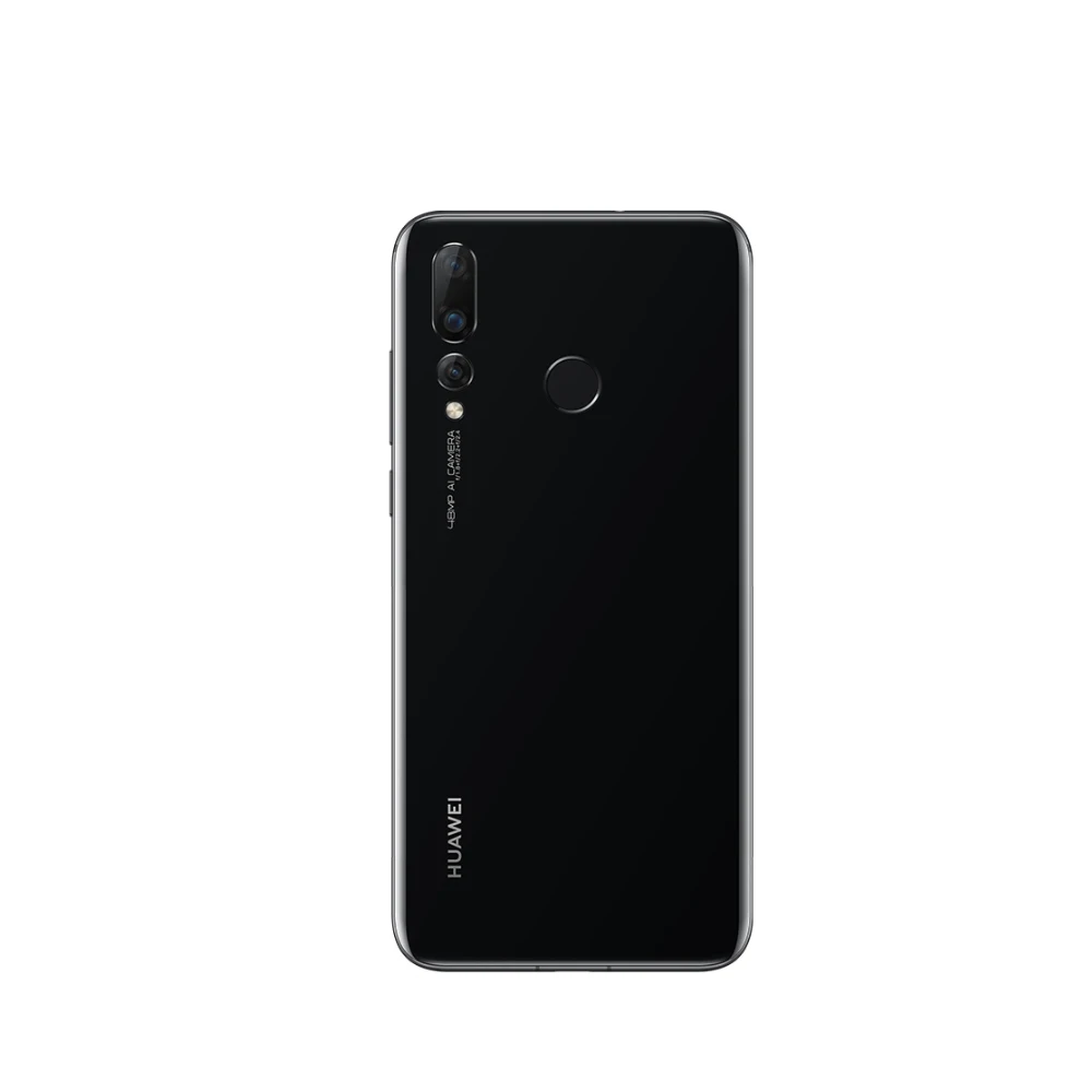 Huawei Nova 4 смартфон 8 Гб 128 ГБ глобальная Версия Мобильный телефон с тройной камерой мобильный телефон Android 9,0 6,4 дюймов экран 3750 мАч - Цвет: 8GB 128GB Black