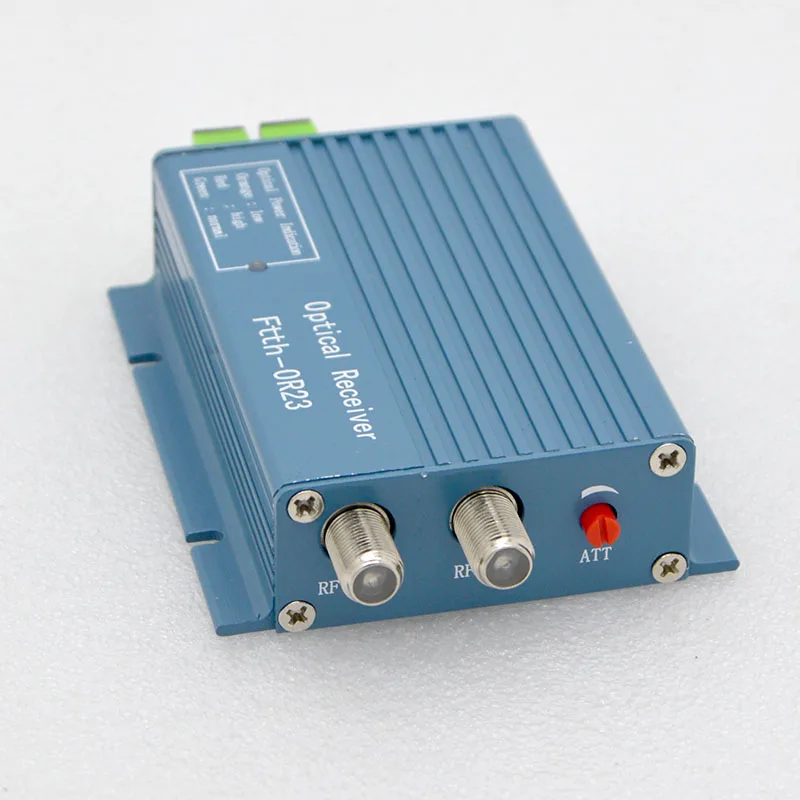 Оптический приемник CATV mini Knot OR20 WDM AGC 2 выходных порта sc core fiber optica 1550 нм apc