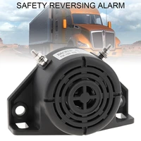 12v 48v 105db black back up alarm horn speaker reverse accessories auto warning speaker waterproof for motorcycle car vehicle