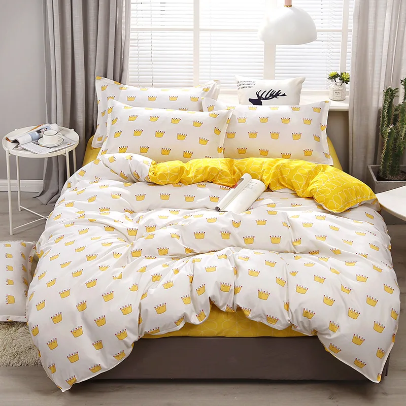

Cute Panda Unicorn Cartoon Bedding Sets Soft Duvet Cover Bed Sheet Pillowcase Bed Cover Linens Bedclothes Kids Baby Gift